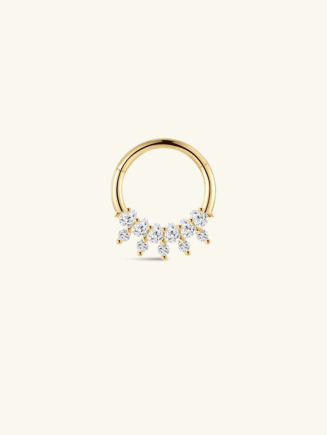 New In-14K Solid Yellow Gold